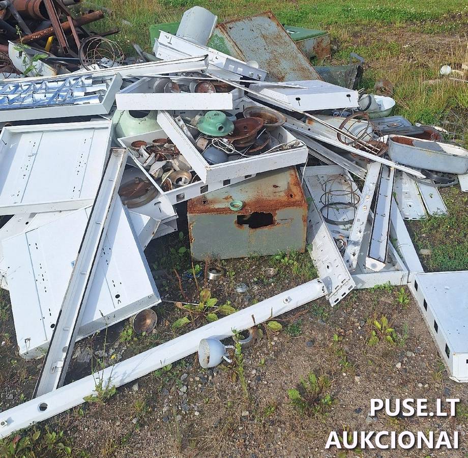 Juodojo metalo laužas Kitas turtas 1