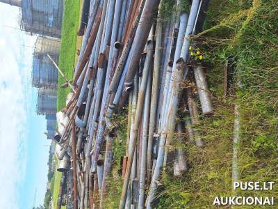 Juodojo metalo laužo aukcionas Klaipėdoje - pradinė kaina 12500 EUR, preliminari masė 50 tonų