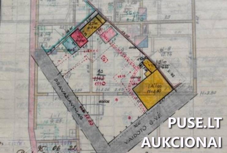 Žemės sklypas Sklypai Vaidoto g. 78, 45303 Kaunas, Kauno m. sav. 1