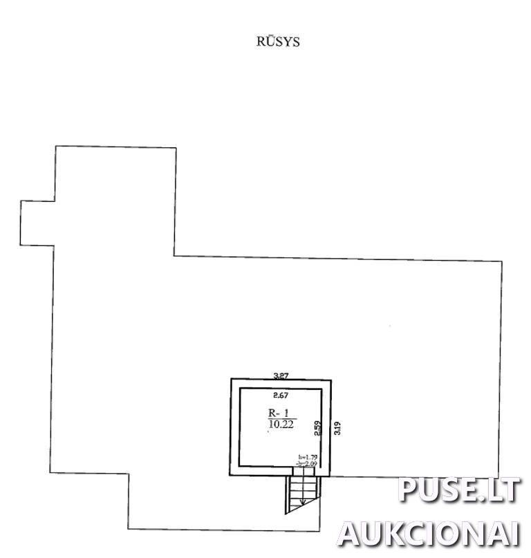 Gyvenamas namas Pastatai Ievų g. 6, 11106 Vilnius, Vilniaus m. sav. 1