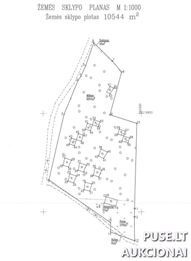 Poilsio namas Pastatai Ežerų g. 21, 33166 Kirneilė, Luokesos sen., Molėtų r. sav. 1