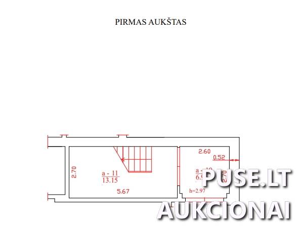 Techninės priežiūros patalpos Patalpos/Butai V. Krėvės pr. 97A, 50369 Kaunas, Kauno m. sav. 3