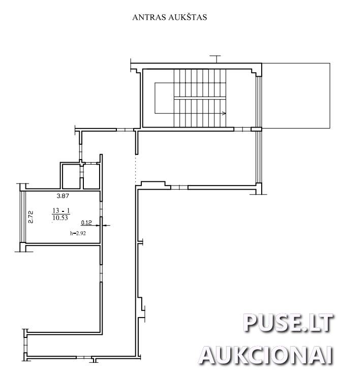 Techninės priežiūros patalpos Patalpos/Butai V. Krėvės pr. 97A, 50369 Kaunas, Kauno m. sav. 4