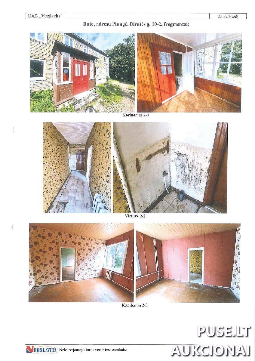 Butas Patalpos/Butai Birutės g. 10, 90113 Plungė, Plungės miesto sen., Plungės r. sav. 3