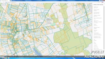 1/2 dalis žemės ūkio sklypo Panevėžio r. sav., Kritižio k. parduodama aukcione nuo 7155 EUR