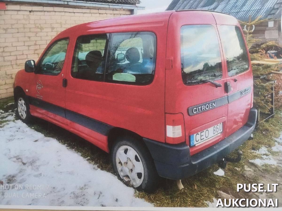 Lengvasis automobilis CITROEN BERLINGO Lengvasis automobilis 2