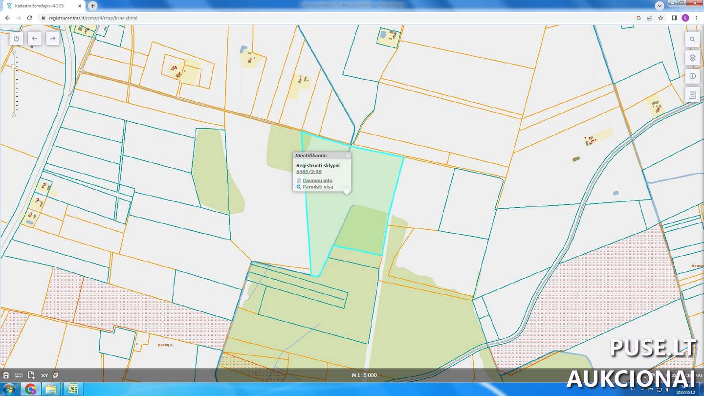 Žemės sklypas Sklypai Putiliškiai, Raguvos sen., Panevėžio r. sav. 2