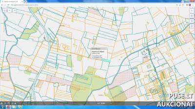 Žemės ūkio paskirties sklypas Panevėžio rajone, Putiliškių kaime, 1.42 ha, pradinė kaina 2820 EUR