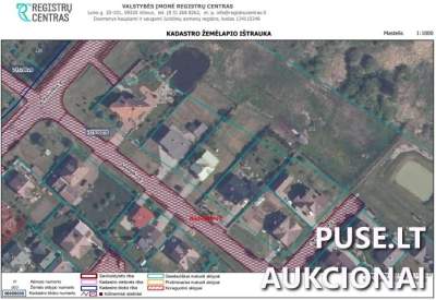 Žemės sklypas Radviliškio mieste, Saulėtekio g. 20, pradinė kaina 66000 EUR