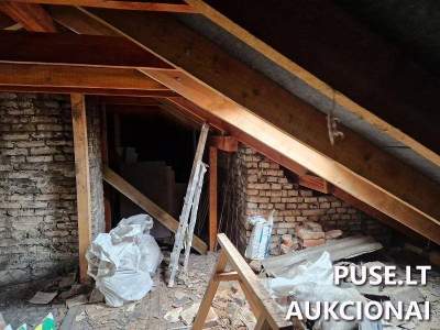 Negyvenamoji pastogė Panerių g. 15-16A Vilniuje, dalis 4118/15010, pradinė kaina 18248 EUR