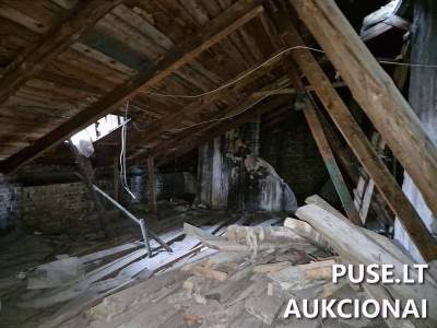 Pakartotinis neįrengtos palėpės aukcionas V. Šopeno g. 12, Vilniuje, pradinė kaina 18071 EUR
