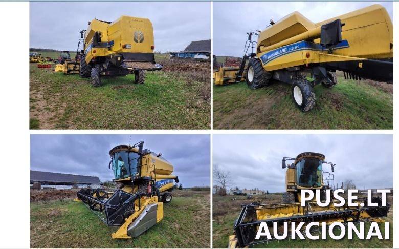 Kombainas New Holland TC5.90 Traktoriai, savaeigės mašinos, priekabos, puspriekabės 1