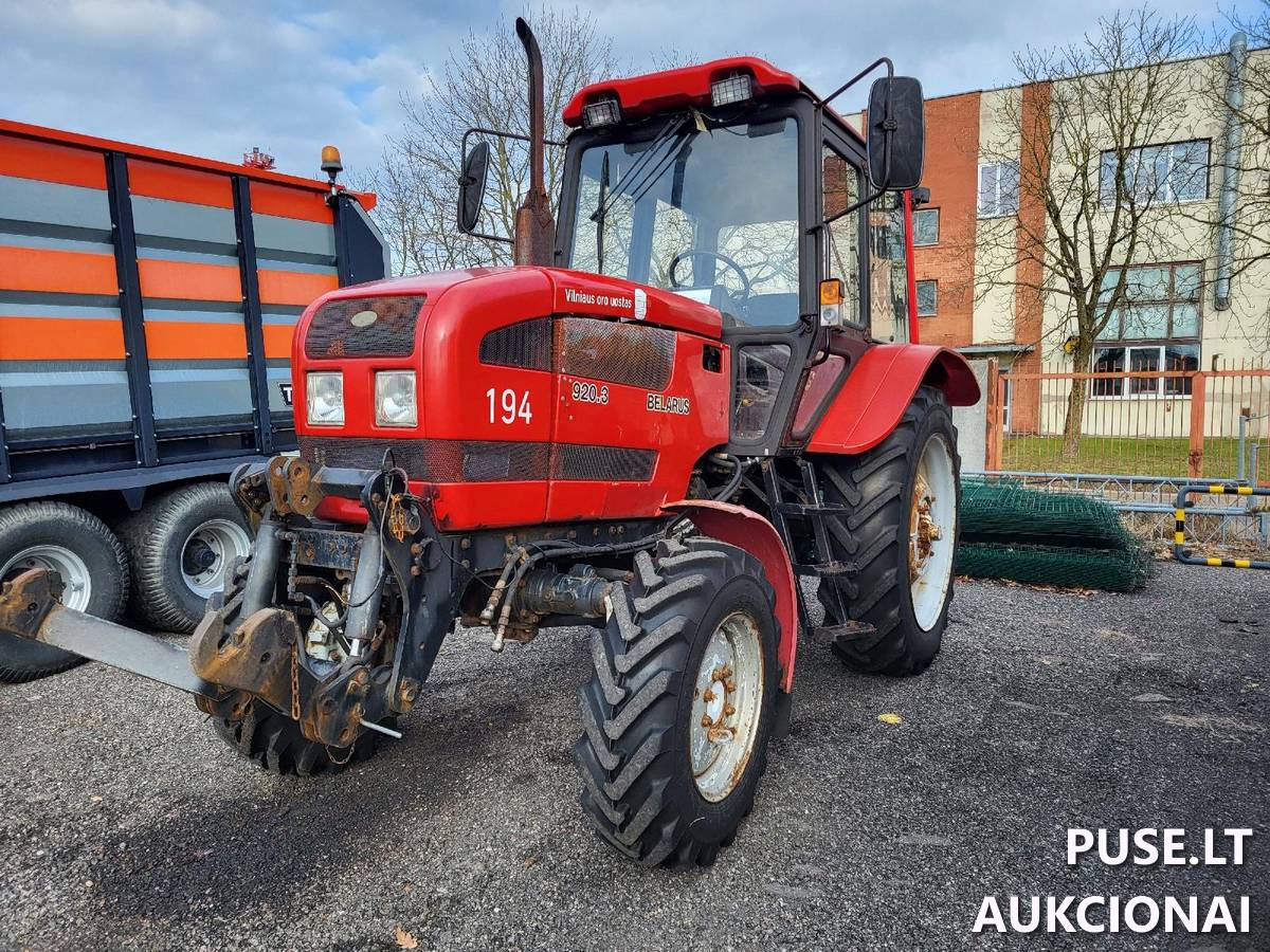 Belarus MTZ-920.3 traktorius Traktoriai, savaeigės mašinos, priekabos, puspriekabės 2