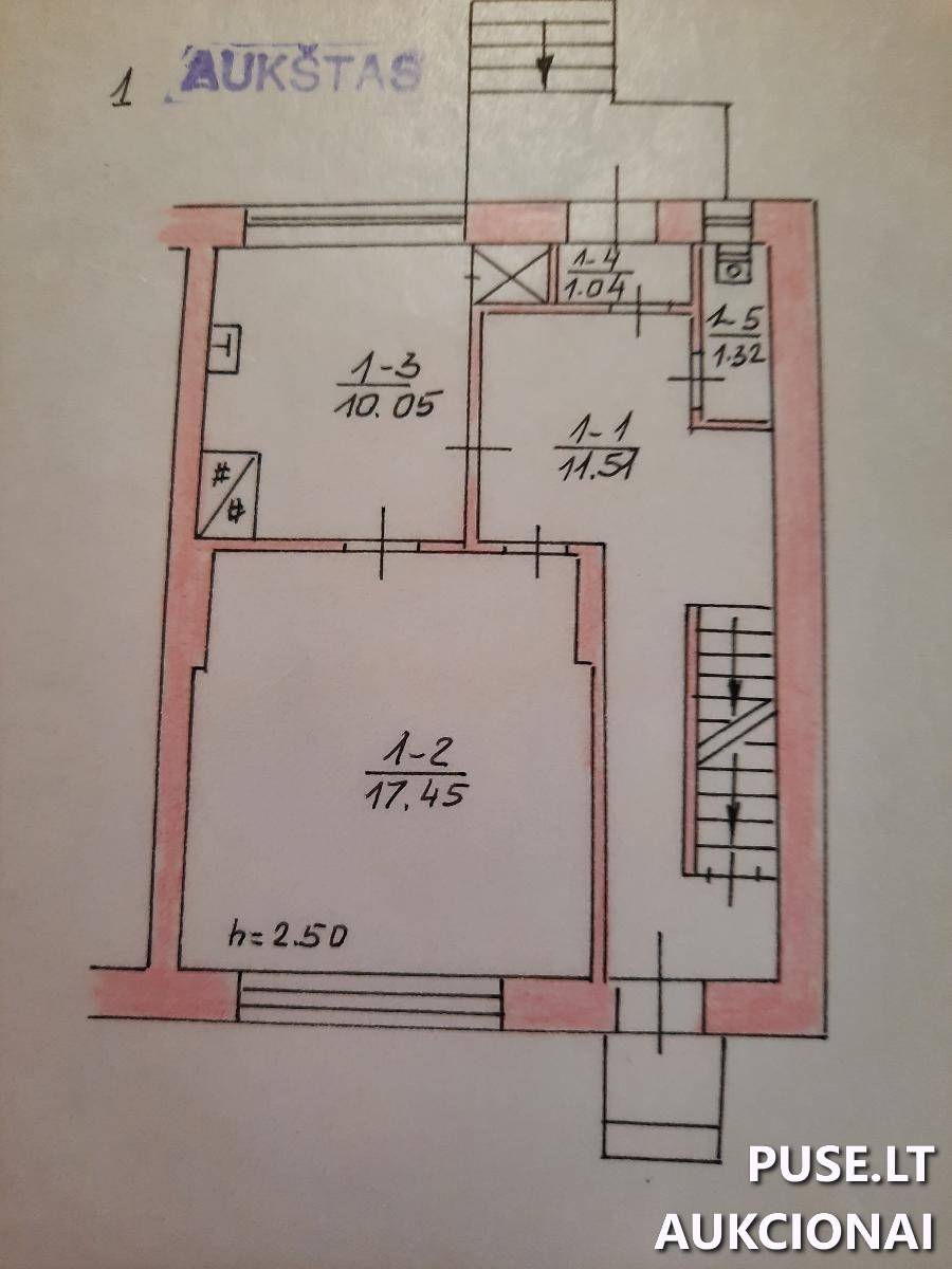 Butas Nr.1 Patalpos/Butai Dvaro g. 34, 20313 Vaivadiškiai, Siesikų sen., Ukmergės r. sav. 10