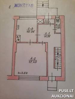 Patalpos/Butai - Butas Nr.1