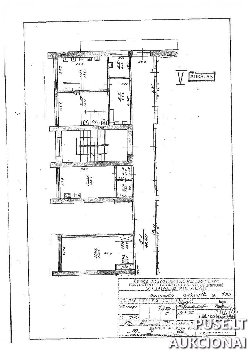 Kambarys Patalpos/Butai Rinktinės g. 42, 09316 Vilnius, Vilniaus m. sav. 1