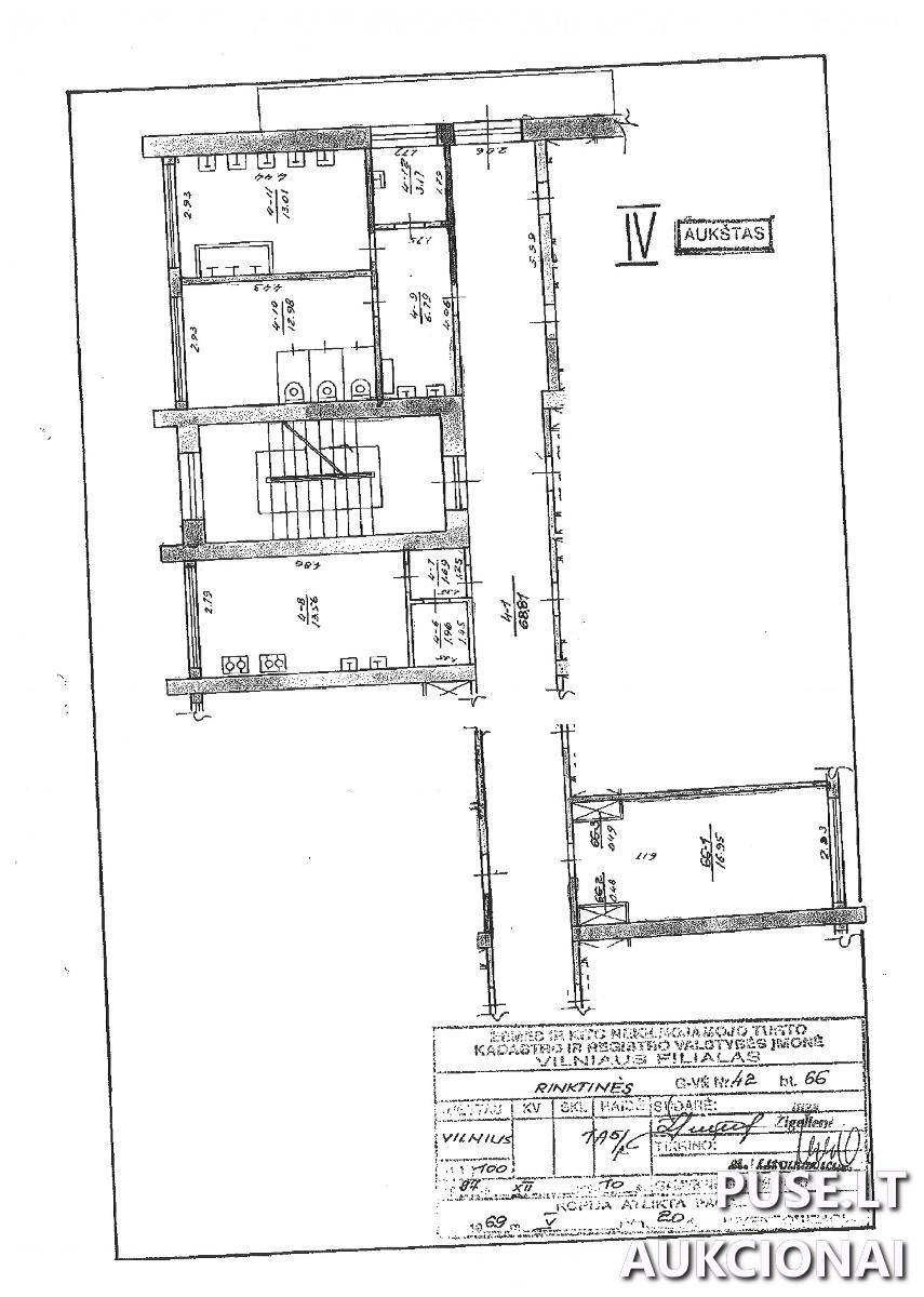 Kambarys Patalpos/Butai Rinktinės g. 42, 09316 Vilnius, Vilniaus m. sav. 1