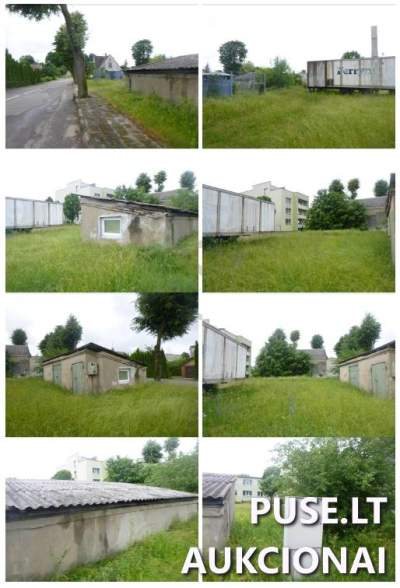 Žemės sklypas su statiniais Molėtuose, Žalioji g. 1A, pradinė kaina 9500 EUR