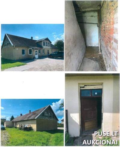 Parduodamas butas Šilutės r. Saugų k. Mažosios Lietuvos g. už 4075 EUR pradinę kainą