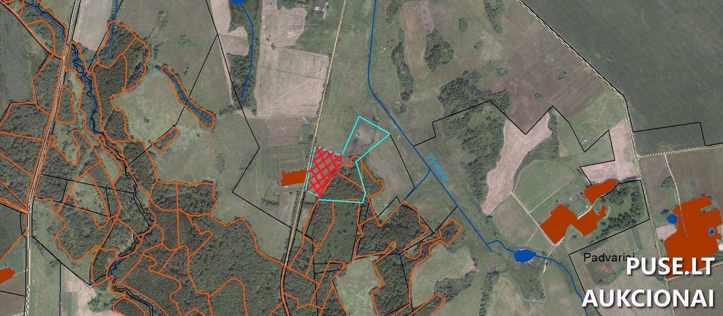 Žemės sklypas Sklypai Padvariai, Pabaisko sen., Ukmergės r. sav. 1