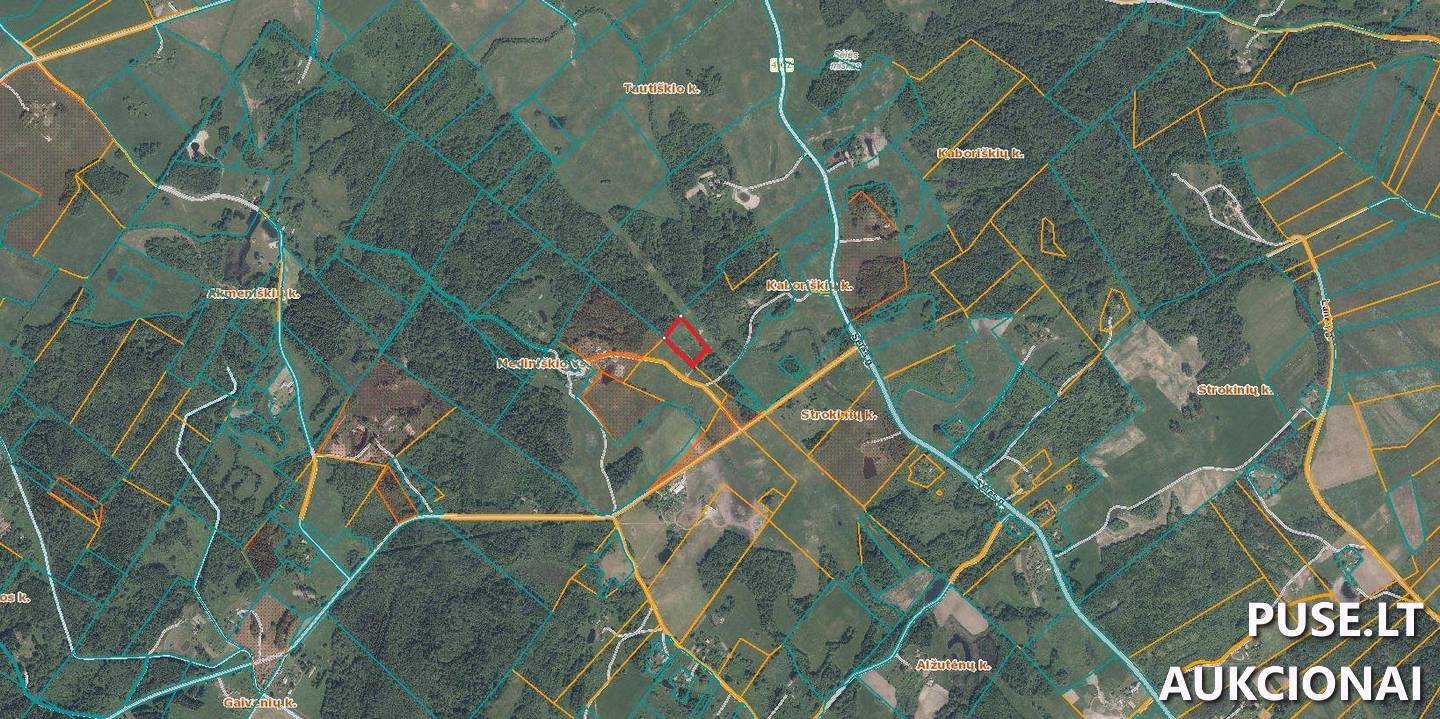 Žemės sklypas Sklypai Kaboriškės, Tauragnų sen., Utenos r. sav. 1