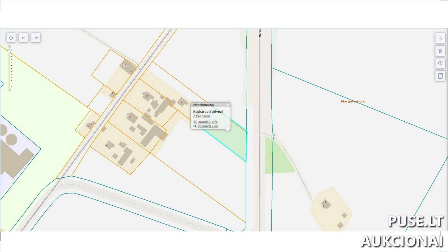 Žemės sklypas Sklypai Margavonių g., Margavoniai, Šeduvos miesto sen., Radviliškio r. sav. 2