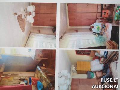 Parduodamas 46 kv.m butas Vilkijos seniūnijoje, Kauno r. su 3700 EUR pradine kaina