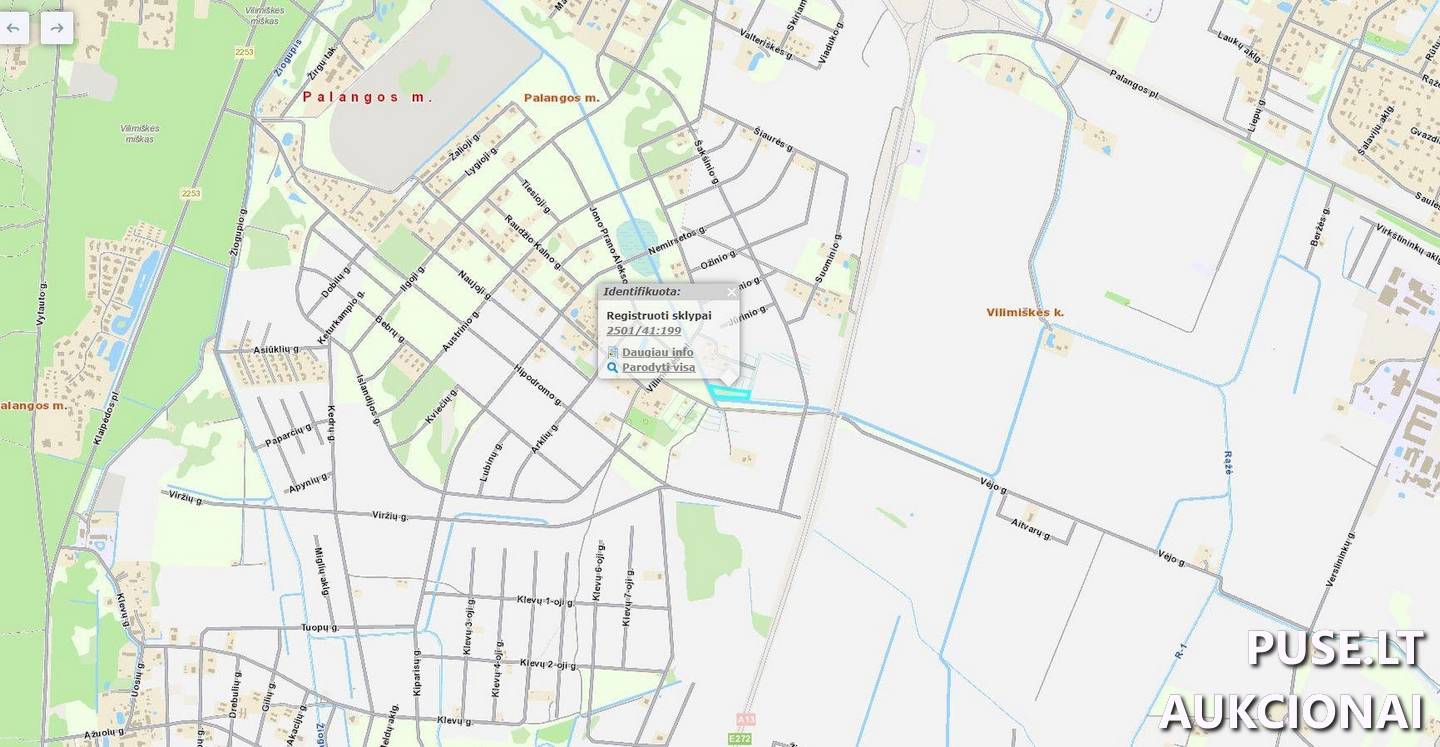 Žemės sklypas Sklypai Palangos miesto botanikos parkas, Vytauto g. 15, 00101 Palanga 1