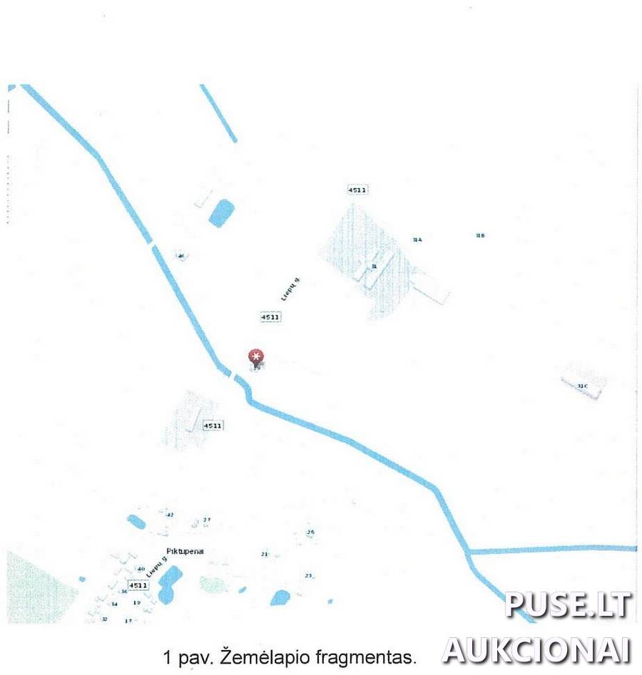 Žemės sklypas Sklypai Liepų g. 29, 99241 Piktupėnai, Pagėgių sen., Pagėgių sav. 1