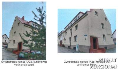 1/2 buto dalis Geležinkelio g., Klaipėdoje, pradinė kaina 53400 EUR - Antstolių varžytynės