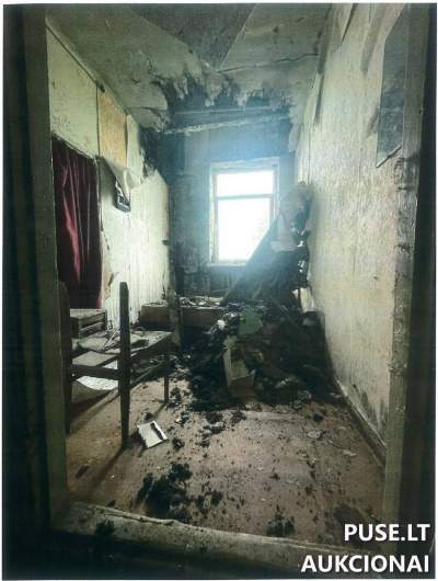 Parduodamas 1/2 buto dalis Klaipėdos r. sav. Grobštų k. Klaipėdos g. 17, pradinė kaina 3626 EUR