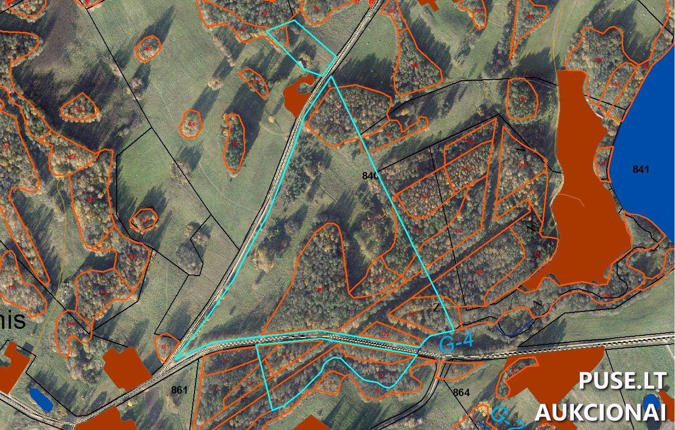 Žemės sklypas Sklypai Trinkuškiai, Degučių sen., Zarasų r. sav. 3