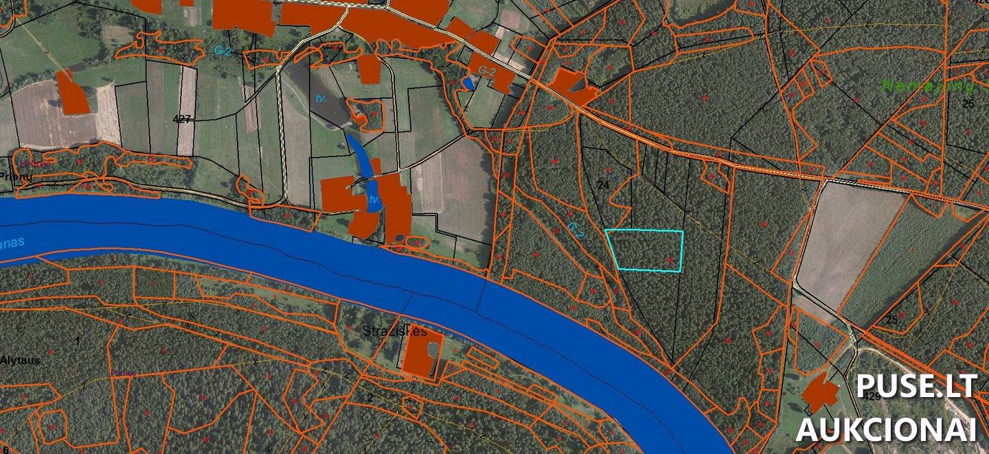Žemės sklypas Sklypai Nemajūnai, Birštono sen., Birštono sav. 2