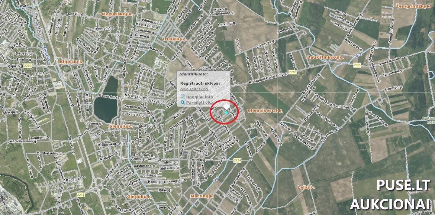 Žemės sklypas Sklypai Mėtų g. 81, 91289 Klemiškė II, Sendvario sen., Klaipėdos r. sav. 4