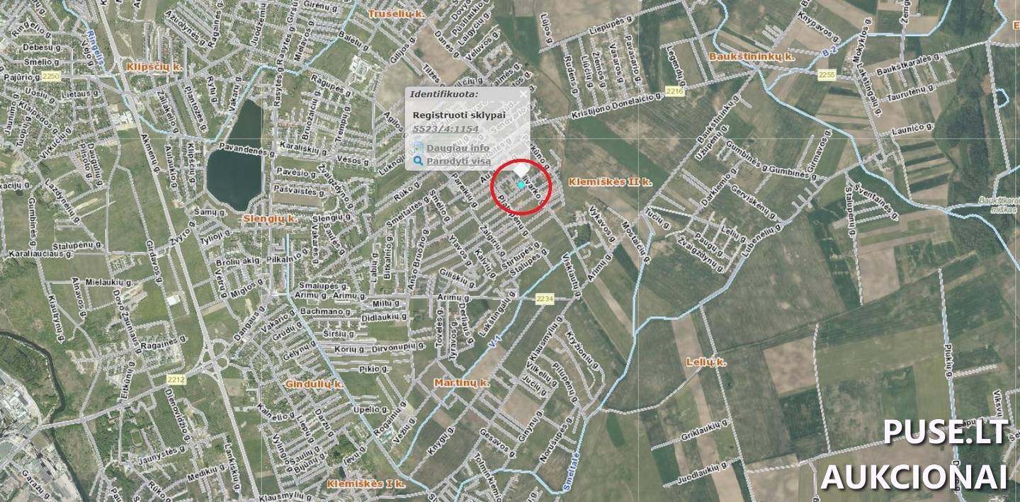 Žemės sklypas Sklypai Mėtų g. 79, 91289 Klemiškė II, Sendvario sen., Klaipėdos r. sav. 4