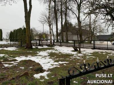 Žemės sklypas Šiaulių rajone, Šakynose, su namu ir ūkiniu pastatu - pradinė kaina 7629 EUR