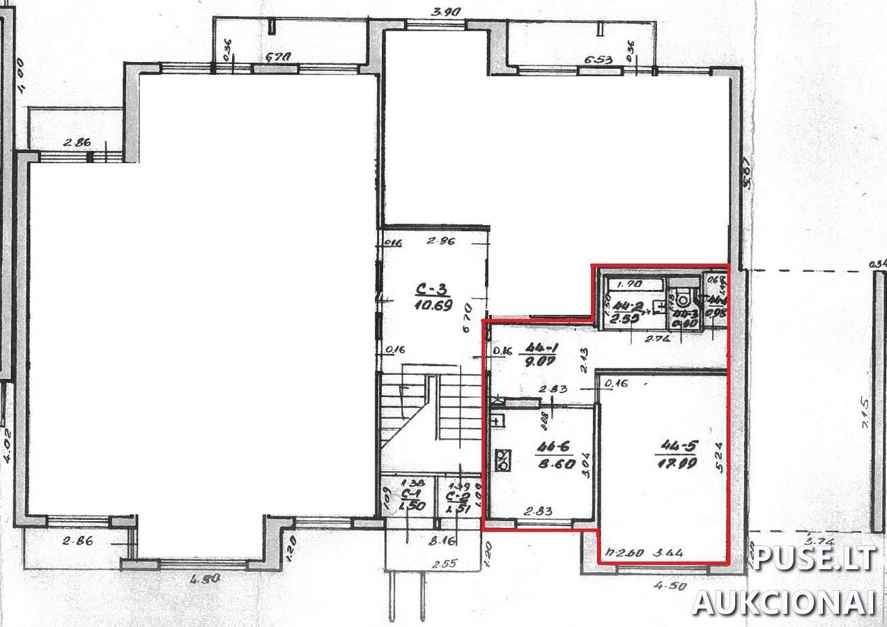 Butas Patalpos/Butai Ukmergės g. 234, 07160 Vilnius, Vilniaus m. sav. 1