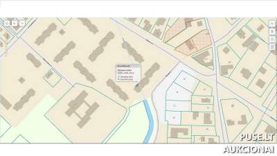 1/12 dalis 2 kambarių buto Joniškyje, Melioratorių a. 10, pradinė kaina 1025 EUR