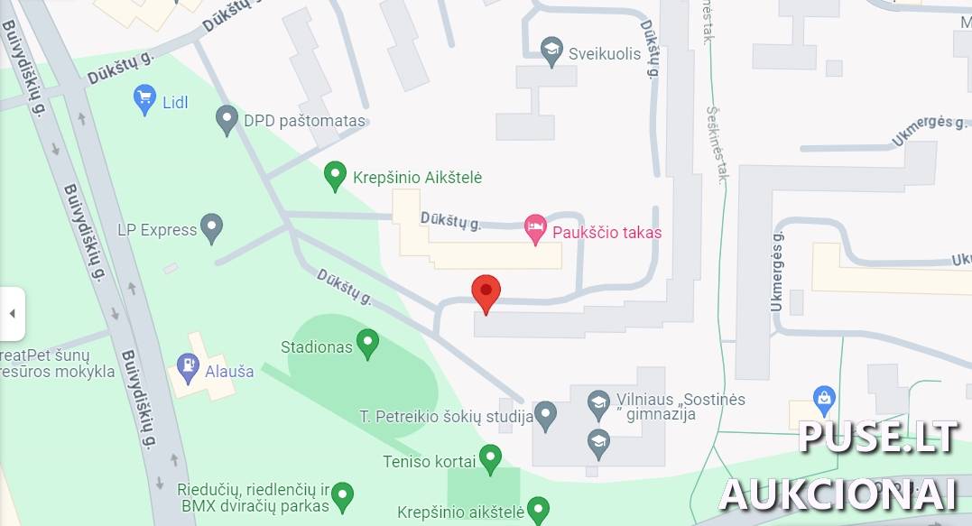Butas Patalpos/Butai Dūkštų g. 28, 07171 Vilnius, Vilniaus m. sav. 1