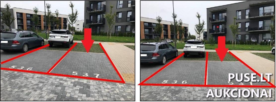 Automobilių stovėjimo aikštelė Kiti statiniai Gilužio g. 61, 06239 Vilnius, Vilniaus m. sav. 3