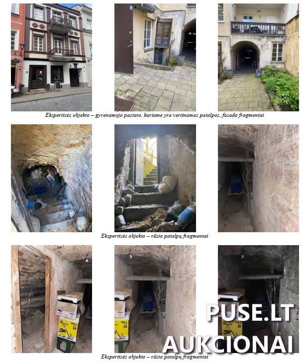 Rūsio patalpos Patalpos/Butai Pilies g. 17, 01123 Vilnius, Vilniaus m. sav. 2