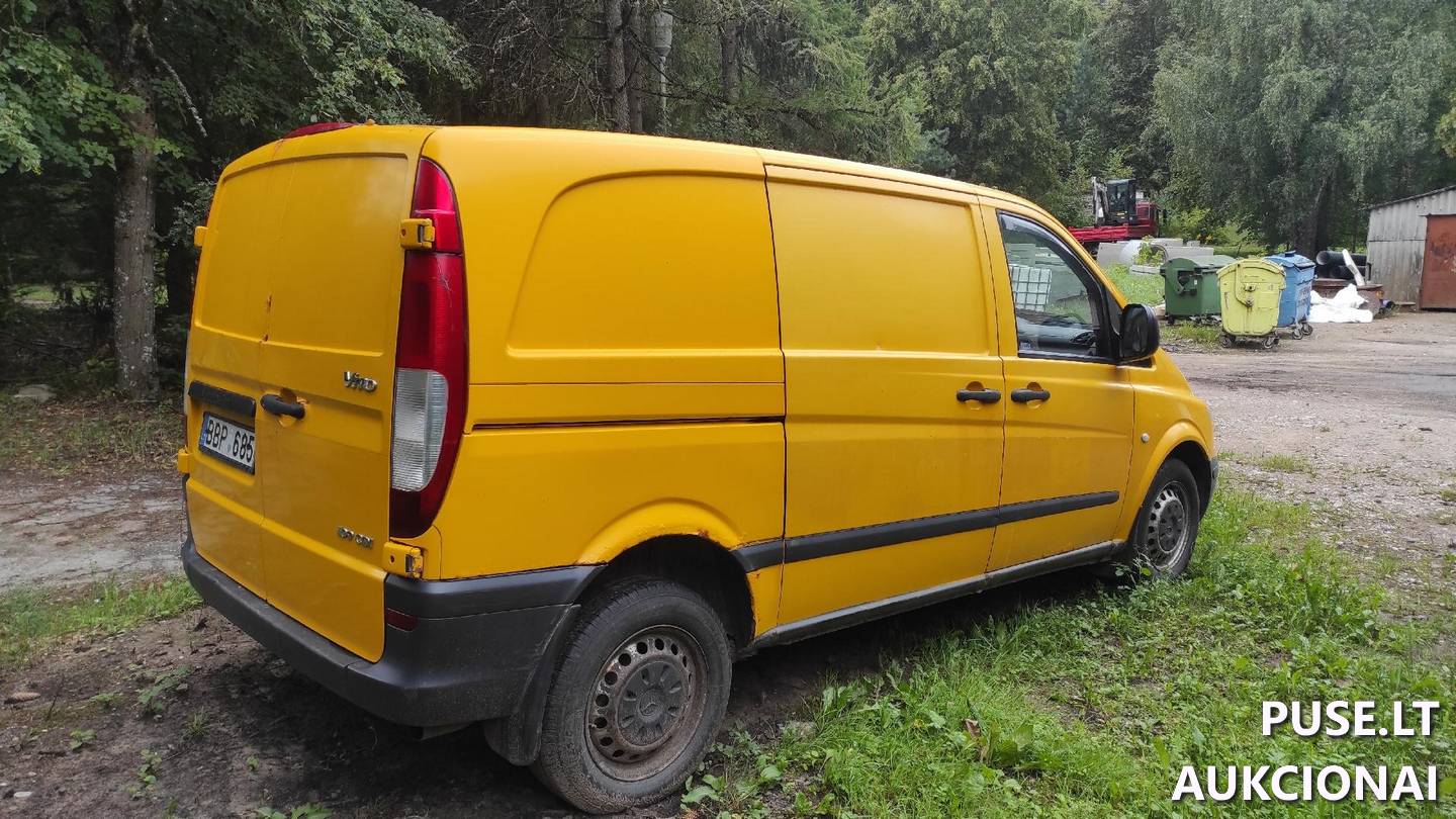 Automobilis Mercedes-Benz Vito Krovininis automobilis iki 3,5t. 3