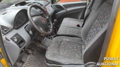 Krovininis automobilis Mercedes-Benz Vito 109 aukcione Anykščiuose nuo 350 EUR