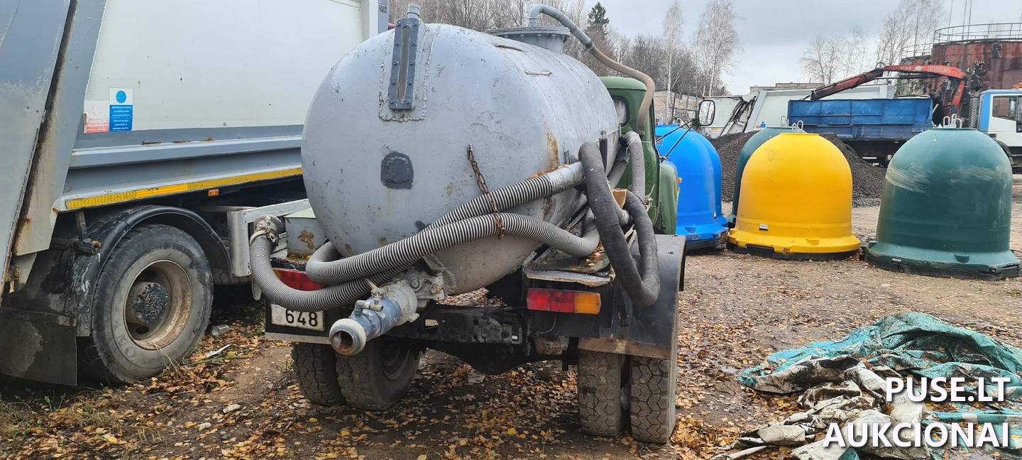 Asenizacinis automobilis Krovininis automobilis nuo 3,5t. iki 12t. 3