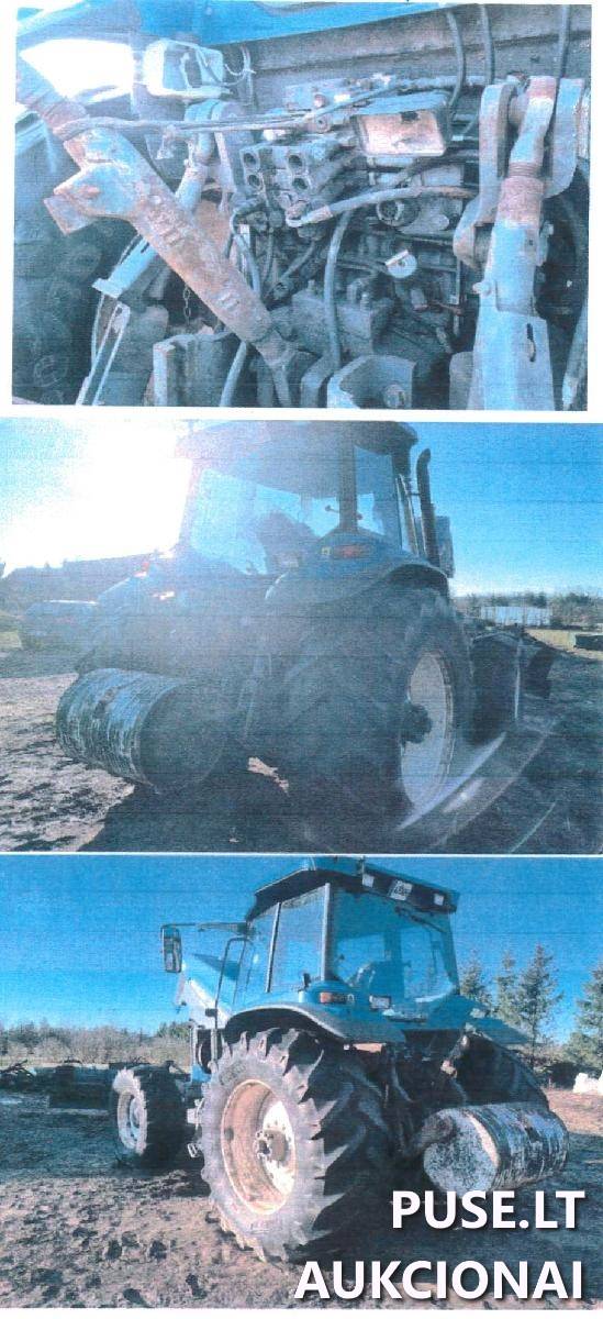 Ratinis traktorius New Holland, 8670 A Traktoriai, savaeigės mašinos, priekabos, puspriekabės 3