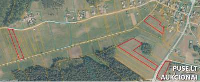 Parduodamas ūkio paskirties žemės sklypas Ignalinos rajone, Ceikinių kaime, pradinė kaina 320 EUR