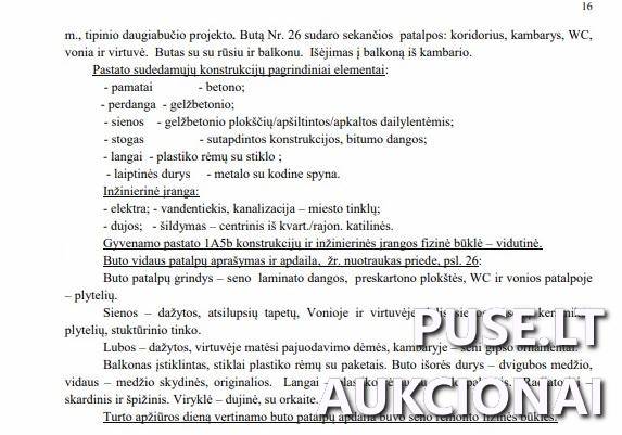 Butas Patalpos/Butai Chemikų g. 104, 55230 Jonava, Jonavos miesto sen., Jonavos r. sav. 1