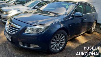 Lengvasis automobilis Opel Insignia 2009 m. parduodamas aukcione nuo 300 EUR