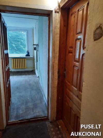 Parduodamas 1 kambario butas 13.87 kv.m Radviliškyje, Kaštonų g. 6, pradinė kaina 1700 EUR