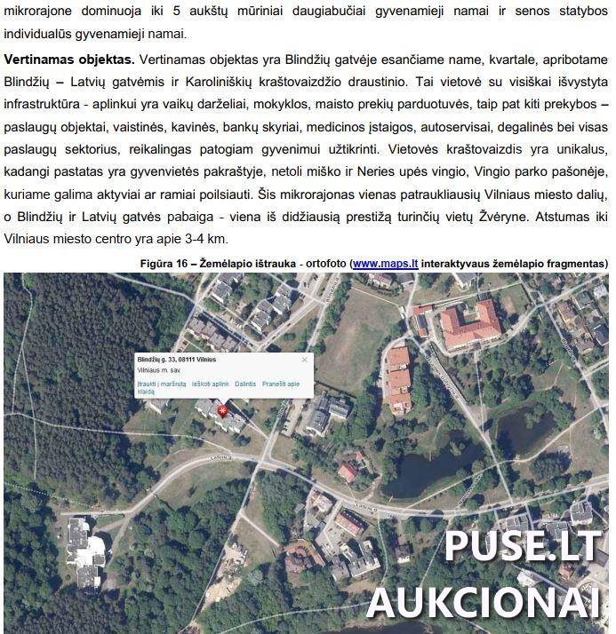 Butas Patalpos/Butai Blindžių g. 33, 08111 Vilnius, Vilniaus m. sav. 6